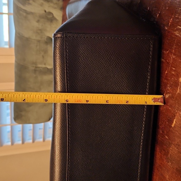 Coach black pebbled leather tote - Picture 5 of 7